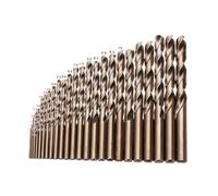 25 Pz 1-13mm M35 HSS-Co Cobalto Codolo cilindrico Punte da trapano elicoidali Set Foro di perforazione in metallo for legno Acciaio inossidabile Ferro Alluminio(25pcs)