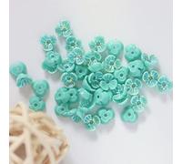 25 pz 6mm di fiore angelo farfalla Nail art strass restauro non termico retro piatto acrilico pietra nail art decorazione-Cina, Lago blu