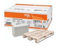 25 pz. - Asciugamano a “Z” 20,5 x 24 2 veli CELTEX 7277S - asciugamano piegato a Z- monouso -Cel-75 - colore bianco - n.2 veli - Goffratura: Athena - 24 cm - 3000 pezzi CELTEX 7277