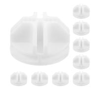 25 pz Connettori per Scaffali in Filo Metallico Cubi di Griglia Cubi