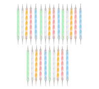 25 PZ PENNA PER PUNTEGGIO PER NAIL ART ASTA A VITE IN ACRILICO TESTA TONDA PENNA PER PUNTEGGIO A DOPPIA ESTREMITÀ PENNA PER PUNTEGGIO PENNA PER NAIL ART PER USO DOMESTICO E SALONI