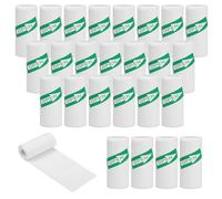 25 Rotoli Carta per Stampante Termica,Carta per Mini Stampante Adesivi,Rotolini Pos Stampa istantanea,Adatto per la stampa di sistemi POS,foto,stampanti per adesivi,testo bianco(57X25 mm)