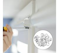 25 rulli per porte scorrevoli: rulli per porte pieghevoli in metallo, ruote