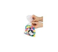 Sacchetti Rex per alimenti - 80 x 150 cm - 50 micron - PE - trasparente - Gandol