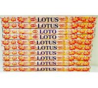 25 scatoline da 8 incensi HEM - totale 200 bastoncini - fragranza Loto lotus