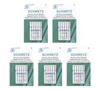 25 Schmetz Microtex Sharp aghi per macchina da cucire 130/705 h-m taglia 90/14