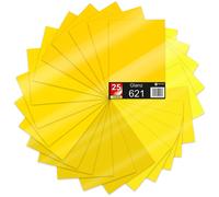 25° set din A4 archi gialli 30x21 cm oracal 621 pellicola lucida auto...