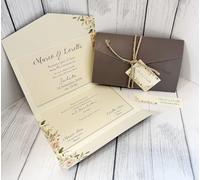 25 SET partecipazioni Nozze Personalizzate inviti Matrimonio BUONANNO cod. H008