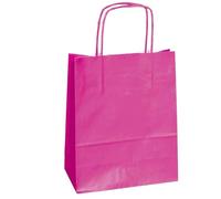 25 shoppers carta kraft 36x12x41cm twisted magenta - conf. 1