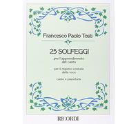 25 SOLFEGGI PER L'APPRENDIMENTO DEL CANTO