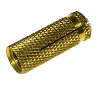 25 tasselli in ottone M10/Dm. 12 x 32 mm