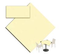 25 Tovaglie coprimacchia tessuto non tessuto TNT 100x100 cm Champagne