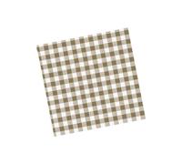 25 Tovaglie in AIRLAID coprimacchia 100x100 cm QUADRETTO MARRONE 1EIS