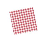 25 Tovaglie in AIRLAID coprimacchia 100x100 cm QUADRETTO ROSSO 1EIT