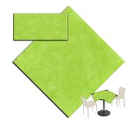 25 Tovaglie tessuto non tessuto coprimacchia in TNT 120x120 cm verde kiwi