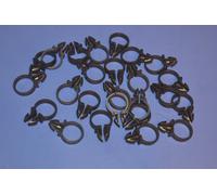 25 Universale 5/8 " Routing Clip Tubo Filo Calze Per Uso Su Qualsiasi Auto Truck