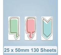 25 x 50 mm 130 fogli carta da stampa termica carta per Niimbot D101 / D11 (guard