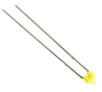 25 X Amber 1.8Mm Led Diffuso 100Mcd 50°