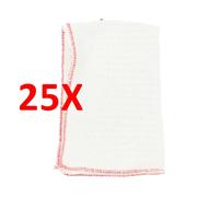 25 X Casamia Panno Pavimenti Super Candido Misura 45x70