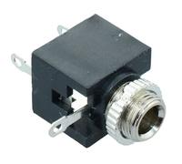 25 x Connettore Presa Jack Audio Mono Miniatura 2.5mm Switch Electronics Nero