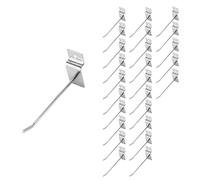 25 X Gancio Singolo Pinza Espositore Appendiabiti 100mm P6Y3