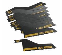 25 X Hcs 'U' Codolo Profondo Taglio Seghetto Lame per Legno Nero & Decker.156-1