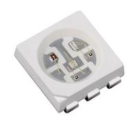 25 X Verde 5050 SMD PLCC-6 LED Acqua Chiara 3000mcd