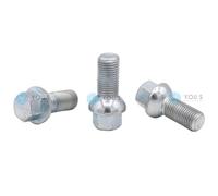 25 X You.S Viti per Ruote R13 Sfera M14 X 1,5 Filetto 27 MM P. Es. per VW Audi