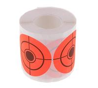250 adesivi autoadesivi per bersaglio, diametro 5,1 cm, arancione brillante