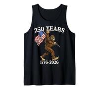 250 Anni 1776-2026 Bigfoot & Flag American Patriotic Canotta