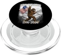 250 anni 1776-2026 Bigfoot & Flag American Patriotic PopSockets PopGrip per MagSafe