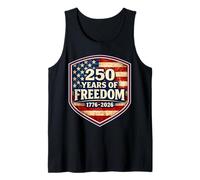 250 Anni di libertà 1776-2026 250° Anniversario USA Patriot Canotta