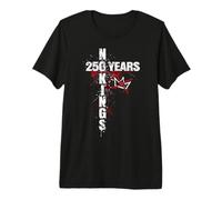 250 Anni di libertà No Kings, 1776-2026 USA Maglietta Premium