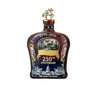 250 anni Whisky, bottiglia decanter bourbon, whisky americano, accessorio con coperchio a cavallo, accessorio per uomo, grotta, casa, bar, ufficio, sala da pranzo, feste, veterani, amanti della storia