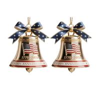 250° Anniversario Campane In Metallo Ornamento Campane Per Albero Natale Decorazione Per Collezionisti Appassionati Storia Regalo Festa Decorazione Storia Americana