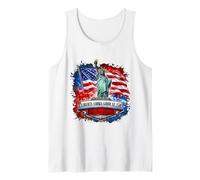 250° Anniversario Liberty Patriotic Flag Freedom 1776 2026 Canotta