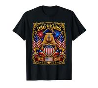 250° Anniversario USA Capybara Patriotic 4 luglio Maglietta