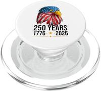 250 Anniversary USA Patriotic Eagle 250th 4th of July 2026 PopSockets PopGrip per MagSafe