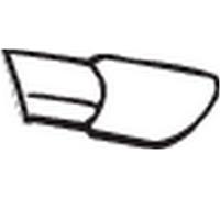 250 CV TUBO GAS SCARICO PER VOLVO V70 I 875, 876 2.3 Turbo KW 184 CV 250