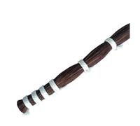250 G Di Crine Di Equiseto Bianco Nero Marrone Lunghezza 82-84 Cm Accessori Per Violino 4/4 Accessori Per Violino(Brown)