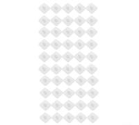 250 ganci da parete per appendere cornici e orologi, montaggio senza cuciture, supporta fino a 5 kg, compatibile con superfici lisce come pareti dipinte e legno (50 pezzi)