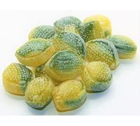 250 gr di caramelle al limone e lime, ripiene di frizzante