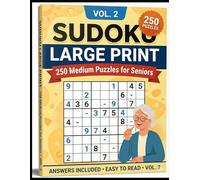 250 Medium Sudoku Puzzles for Seniors-Vol 2