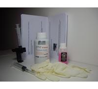 250 ml kit inchiostro compatibile per ricarica cartucce canon 545 nero + refill