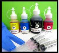 Canon Kit inchiostro compatibile per ricarica cartucce 250 – 550 ml (250 ml nero + 3x100 ml colore)