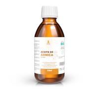 250 ml - Olio puro di arnica macerato BIO. Olio di arnica in oliva con estratti di rosmarino come antiossidante, cicatrizzante, antinfiammatorio