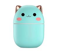 250 ml Portatile USB Mini Auto Casa Umidificatore Aroma Olio Diffusore Nebbia Purificatore Verde 80x80x109 mm