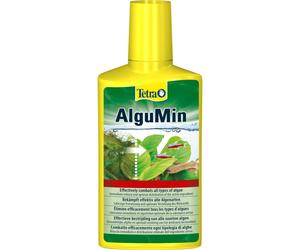 250 ml Tetra AlguMin Antialghe Alghicida Trattamento Ottimale per Tutti i Tipi di Alghe in Acquario d'Acqua Dolce Formato per 500 litri