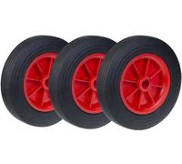 250 mm 10" pollici ruota di gomma Power Washer Generator 1 Inch Bore 250kgs (Set