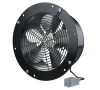 250 MM Ventilatore da Parete Silenzioso Scarico Incasso Ventola Spruzzi Custodia
